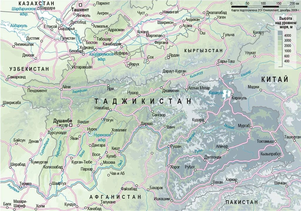 Географическая карта Республики Таджикистан. Физическая карта Таджикистана. Карта Таджикистана с городами. Таджикистан карта географическая. Модарта харбгоя ита вазбини на таджикском