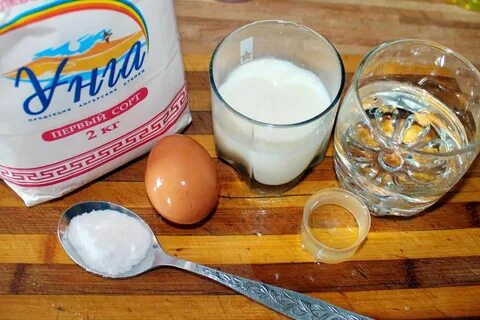 Вода 1 5 стакана мука