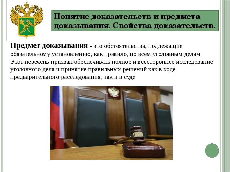 Предмет доказывания административного правонарушения