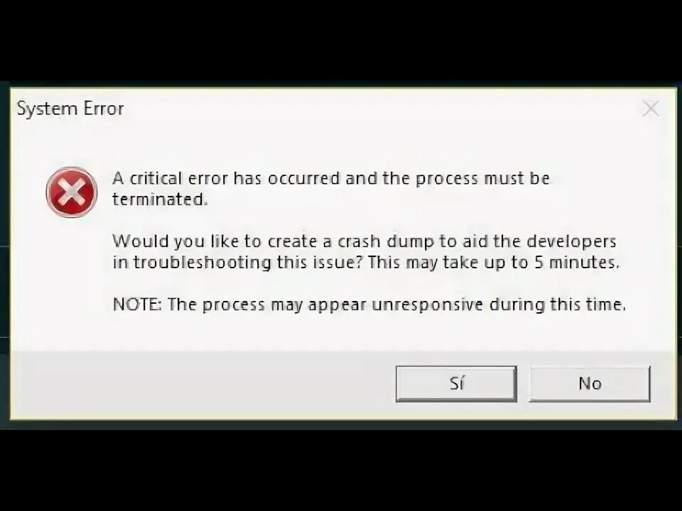 An unrecognised error has occurred. An unrecognised error has occurred