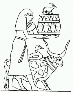 Древний египет рисование