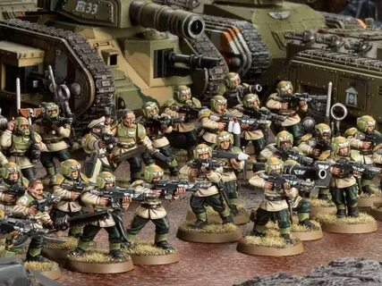 Warhammer 40k гвардия