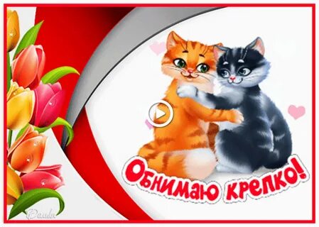 Март обнимаю