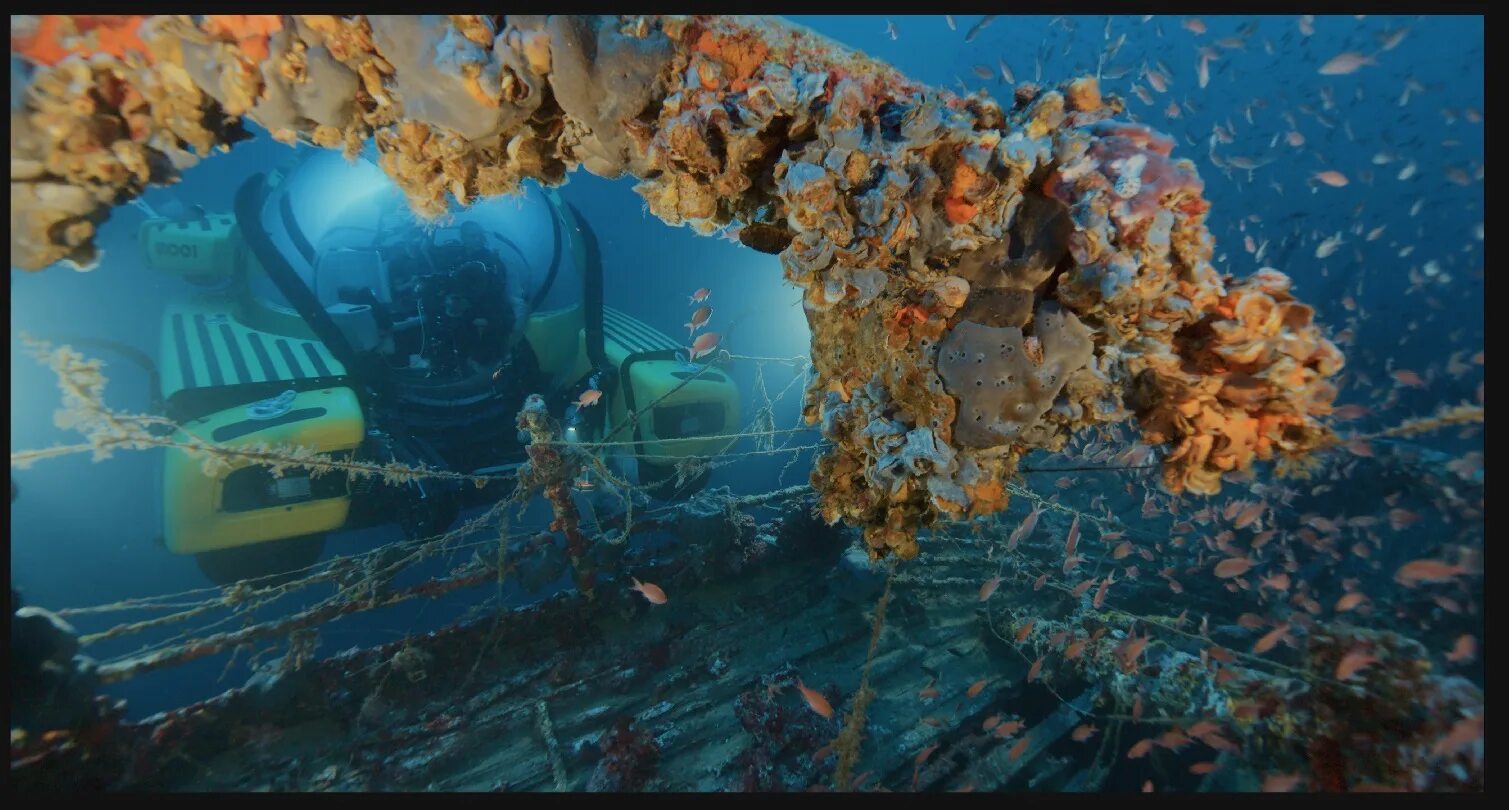 Изучаем дно океана. Подводный музей Британик. Подводные исследования. Лайнеры на дне океана. Центр подводных исследований.