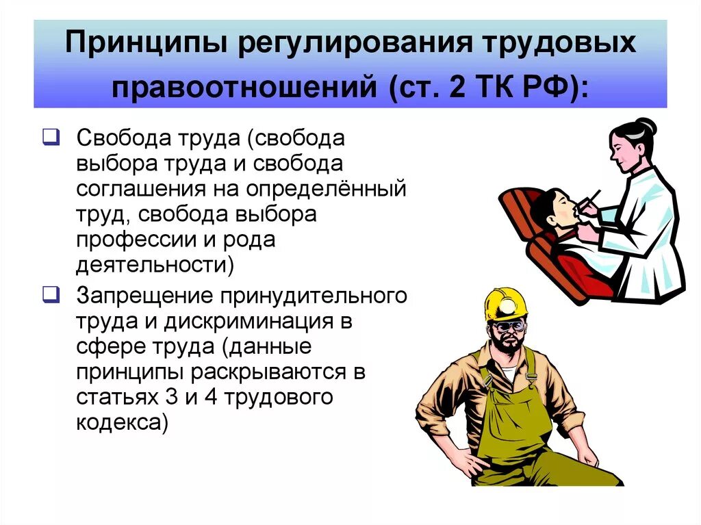 Принципы трудовых правоотношений. Принципы трудовых правоотношений в РФ. Принципы на которых основываются трудовые правоотношения. Труд это в трудовом праве.