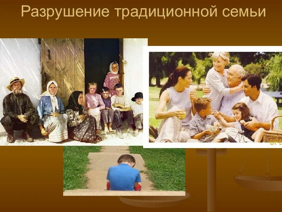Разрушить традицию. Традиционная семья. Разрушение традиционной семьи. Традиционная и современная семья. Семья в традиционном обществе.