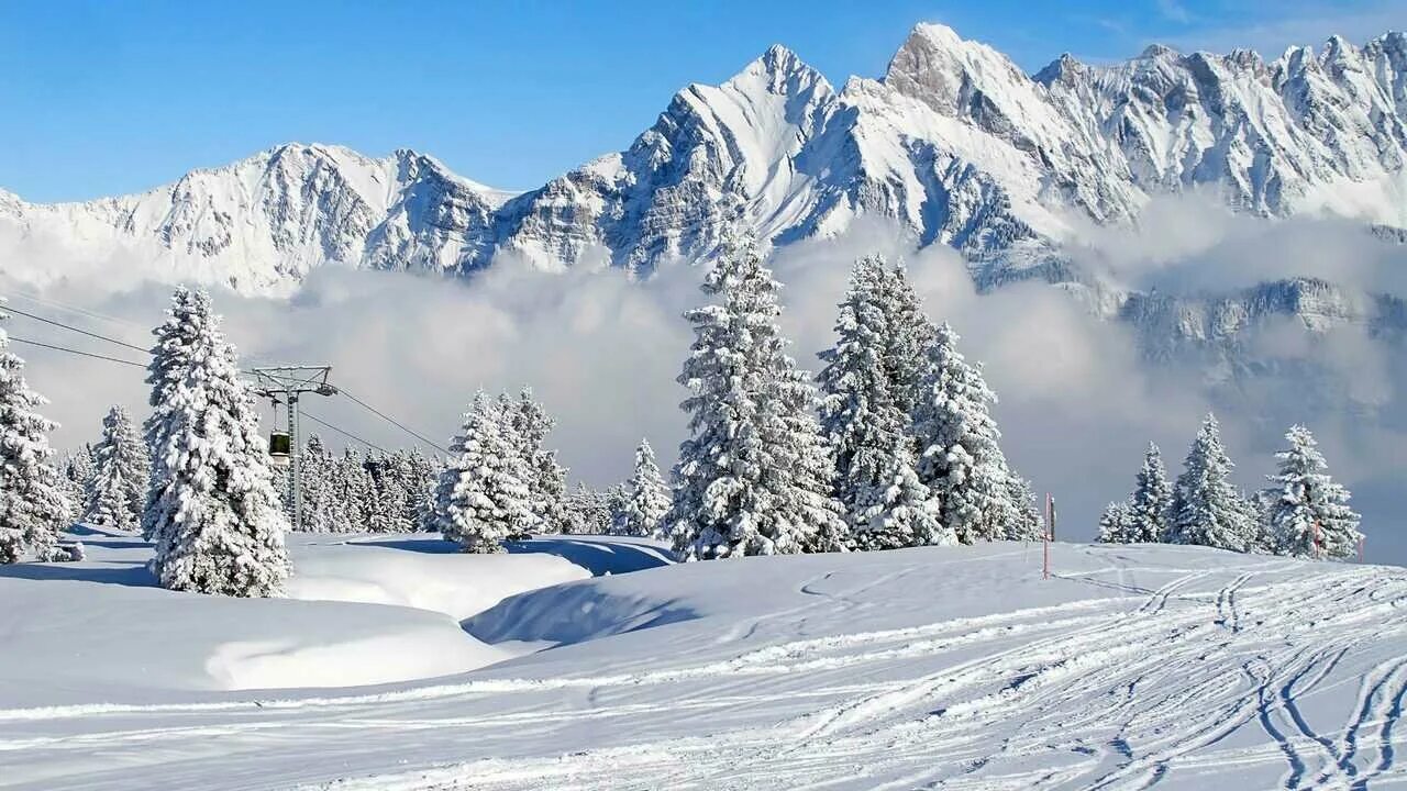 Пин от пользователя Thomas Leus на доске Winter / Mountains Зимние сцены, Живопи