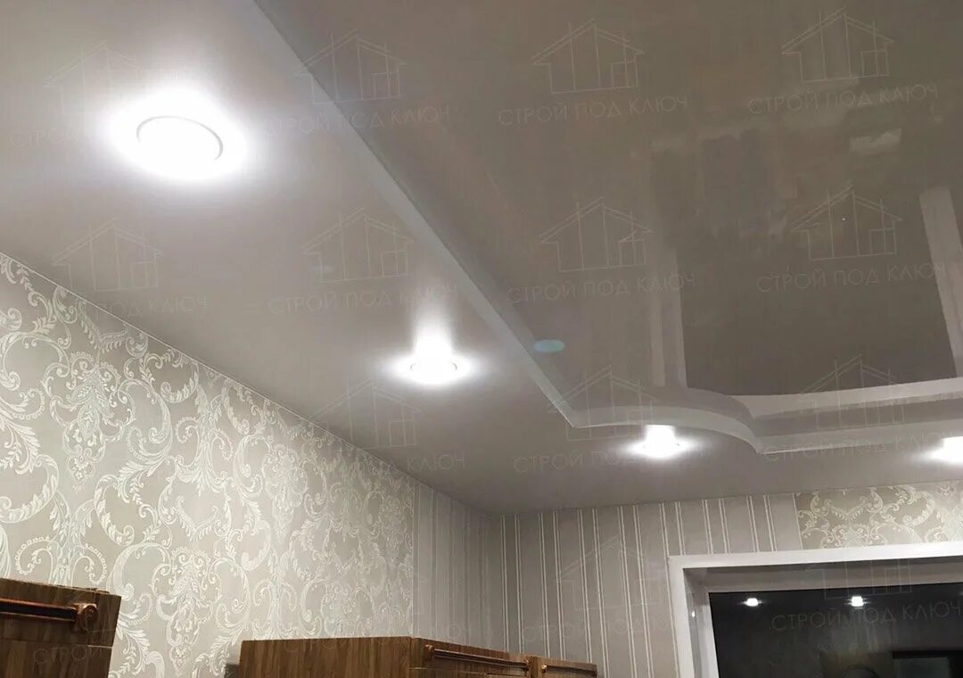 Натяжные потолки киров фото