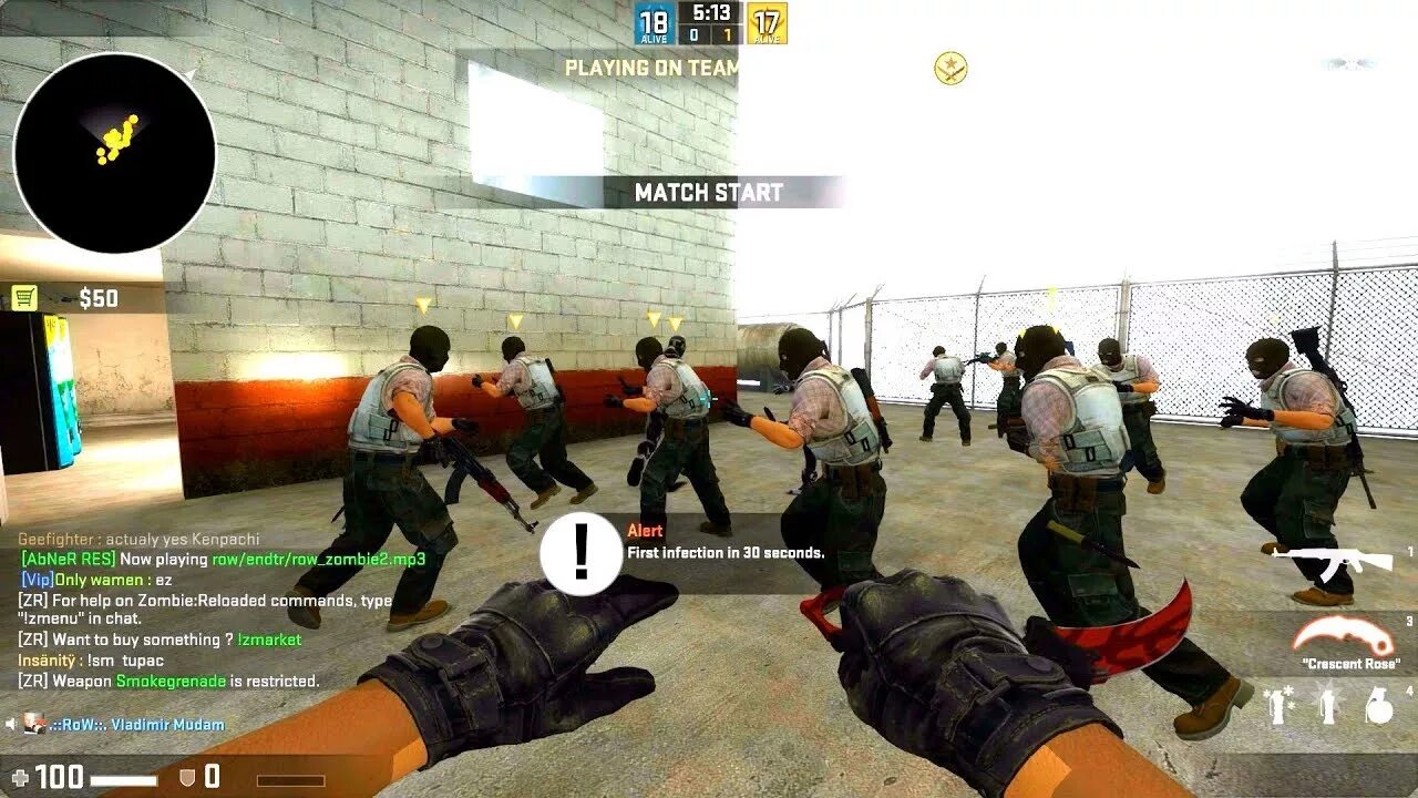 Cs go zombie