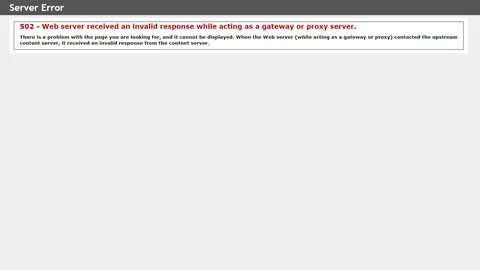 Ошибка server response error