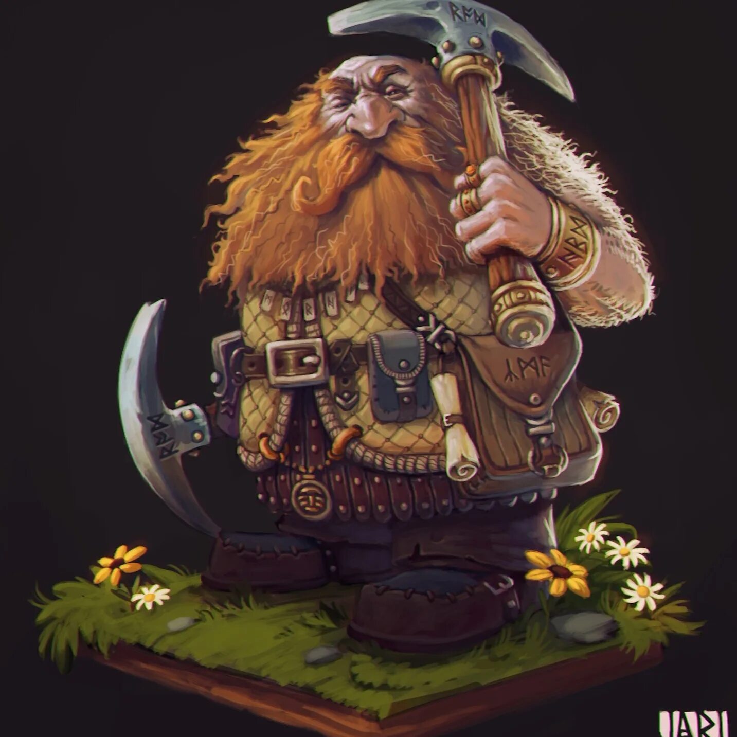 Wild gnom art. Днд дварф и гном. Дикий гном. Дварф и гном. Холмовой дварф.
