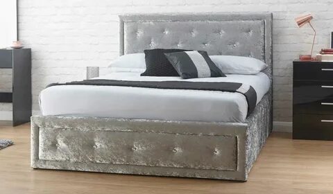 Кровати велюр