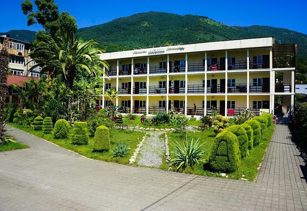 отели 3 гагра