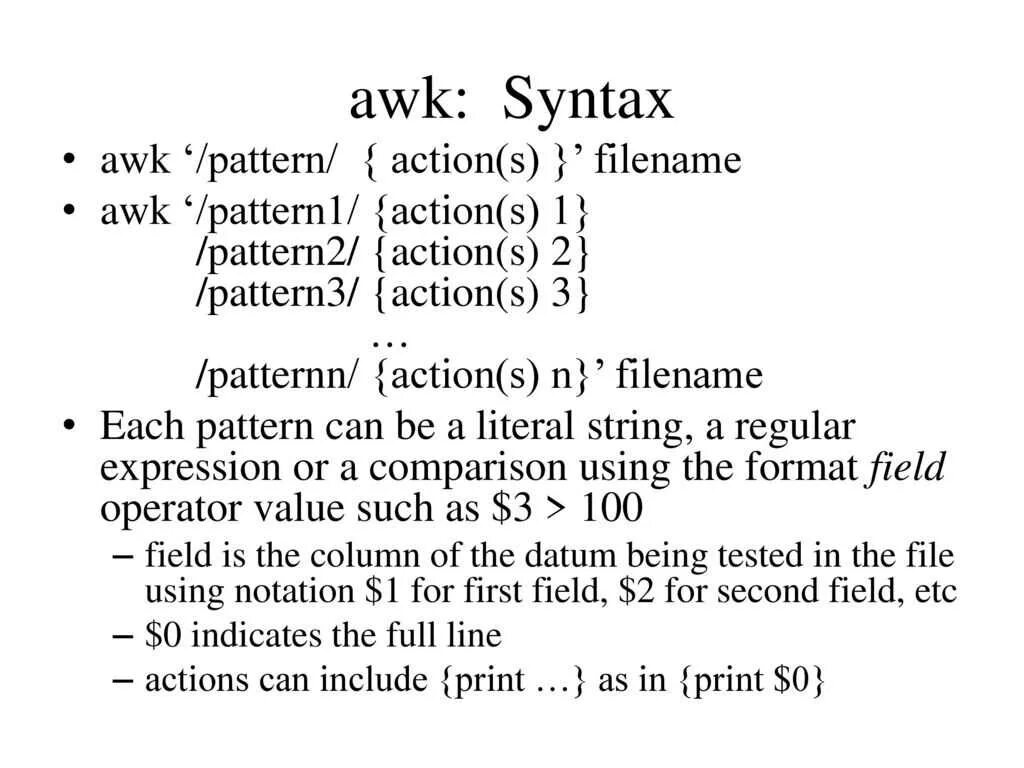 Awk print 1. Awk print 1