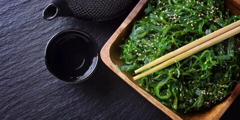 Водоросли японская кухня
