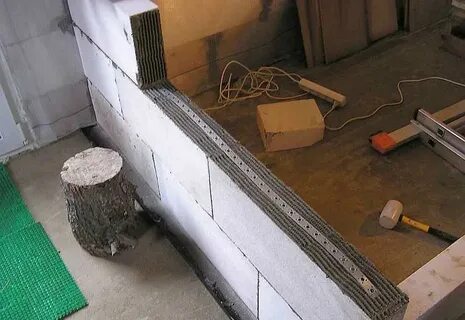 Межкомнатные стены из газобетона