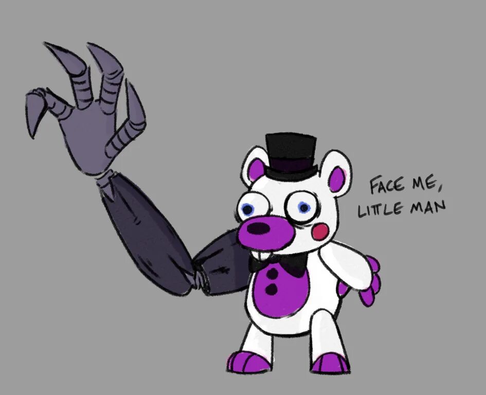 Rule 34 freddy. Linux FNAF meme.