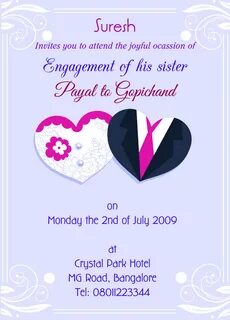 My sister married