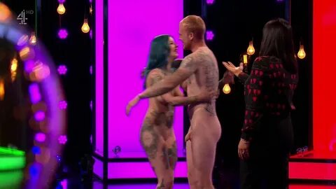 Cute Alex showing it all in Naked Attraction.