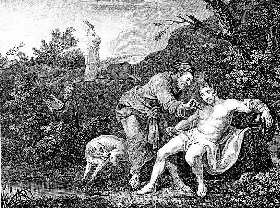 The good Samaritan Хогард. Хогарт - Блудный сын. Deus Absconditus.