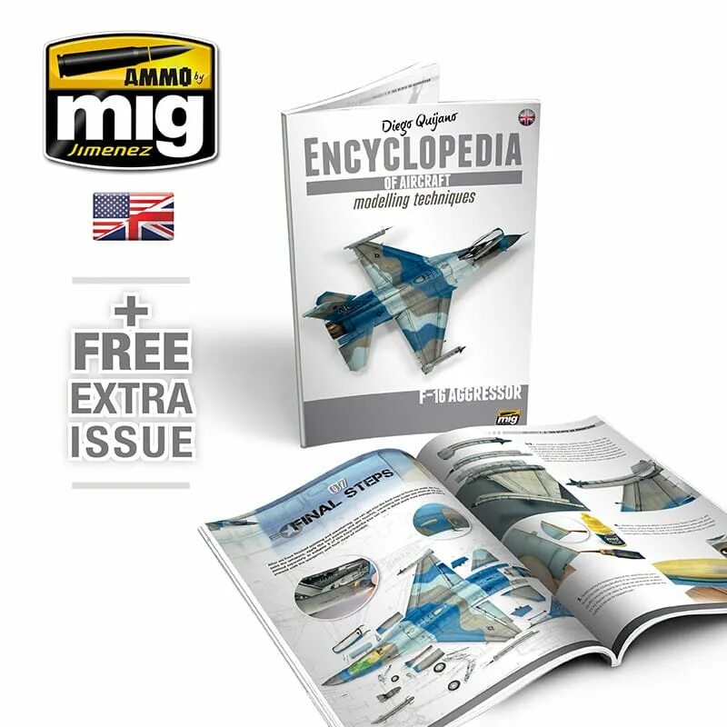 Encyclopedia of aircraft modelling techniques. Ammo mig encyclopedia of aircraft modelling. ammo mig. aircraft encyclopedia. ammo mig aircraft paint sets.