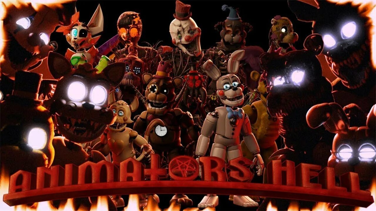 Аниматорс Хэлл. Игра Animatronics Hell. Animator's Hell 2. Аниматорс Хелл ФНАФ.