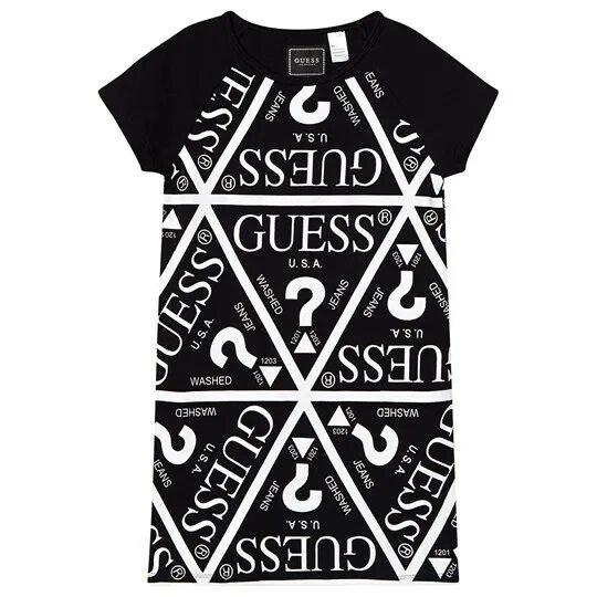 Guess icon футболка. Логотип guess на одежде. Платье guess черное. Этикетки на платье guess.