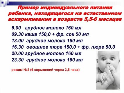 До какого возраста кормят грудным