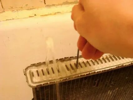 Отмыть радиаторы отопления
