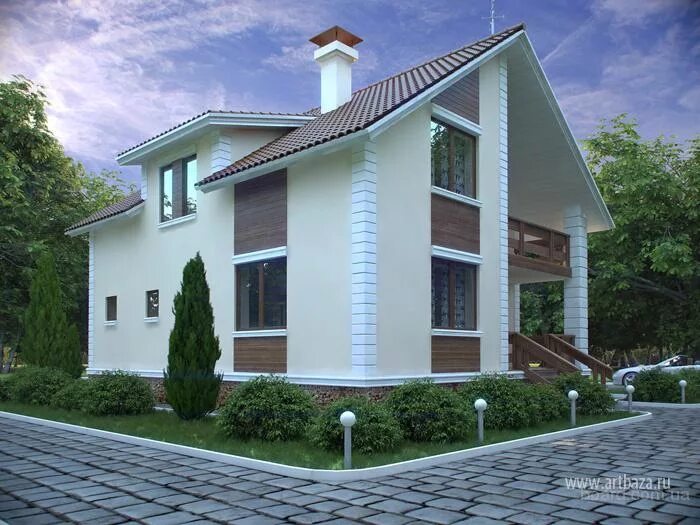 фасады домов короед. штукатурный фасад коттеджа. мокрый фасад с декоративными элементами. двухэтажный дом штукатурка. дом с фасадной штукатуркой.