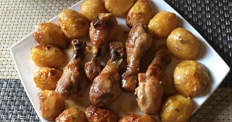 Вкусно приготовить куриные ножки с картошкой