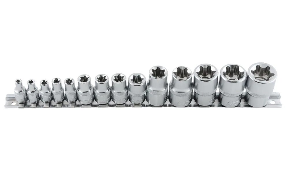 E тип головок. Набор торцевых головок kraft kt 700694 12&quot;dr, 38&quot;dr и 14&quot;dr e-star, 14 предметов. набор торцевых головок torx звездочки e4-e24. набор торцевых головок kraft kt 700694 14 шт.. набор головок глубоких 14&quot; torx е4-e10.