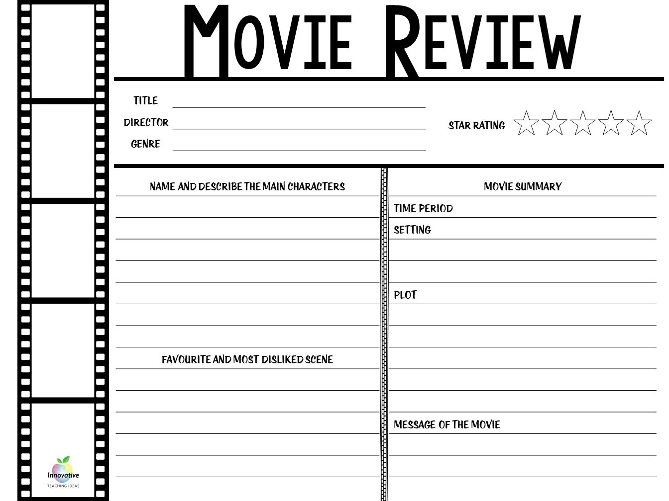 Writing about films