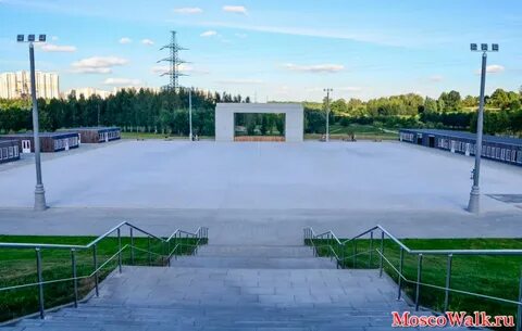 Каток митино ландшафтный