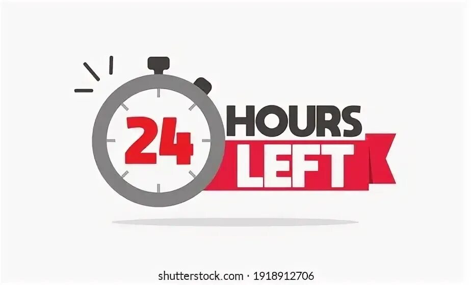 He left an hour. 24 Hours left. 24 Часа гифка. Discounts time. 24 Hours to Live logo.