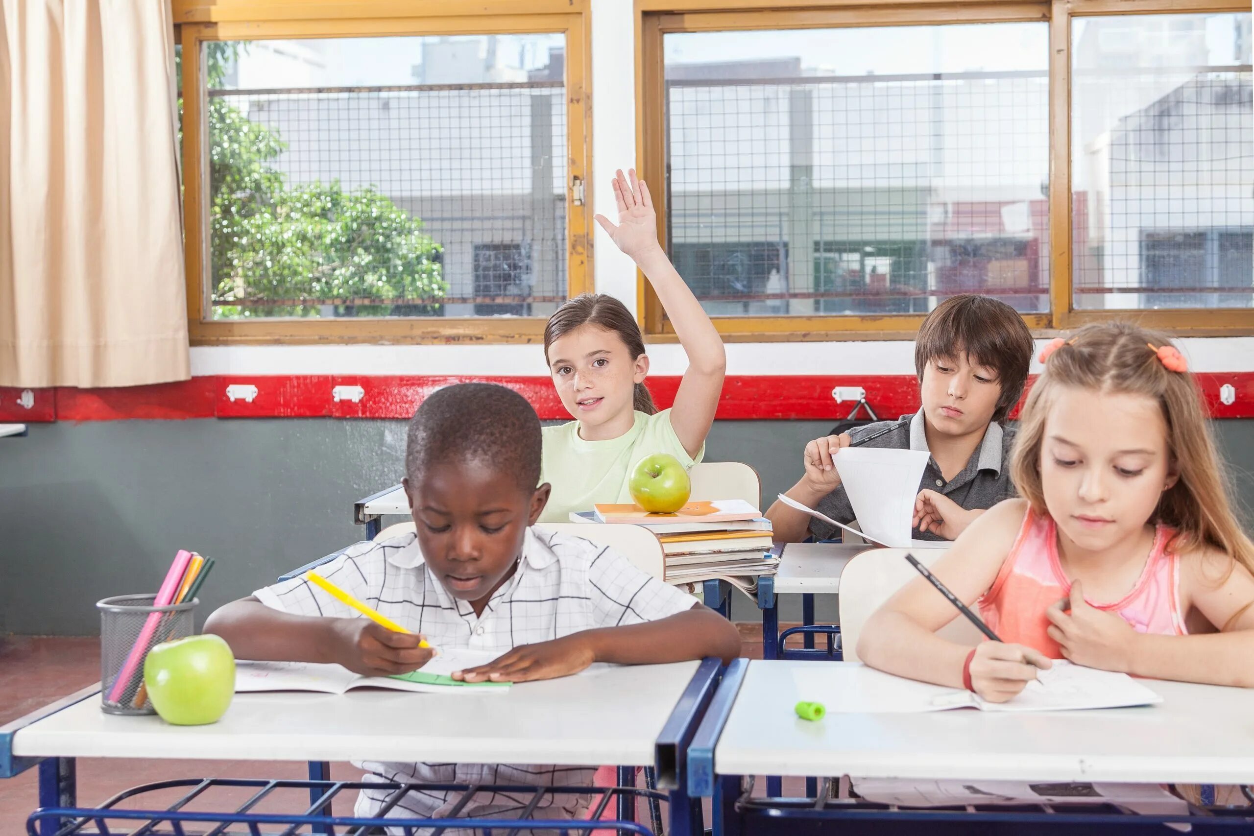 Class help work. Work in pairs in the classroom. change school. 10 children in every classroom. class and nation.