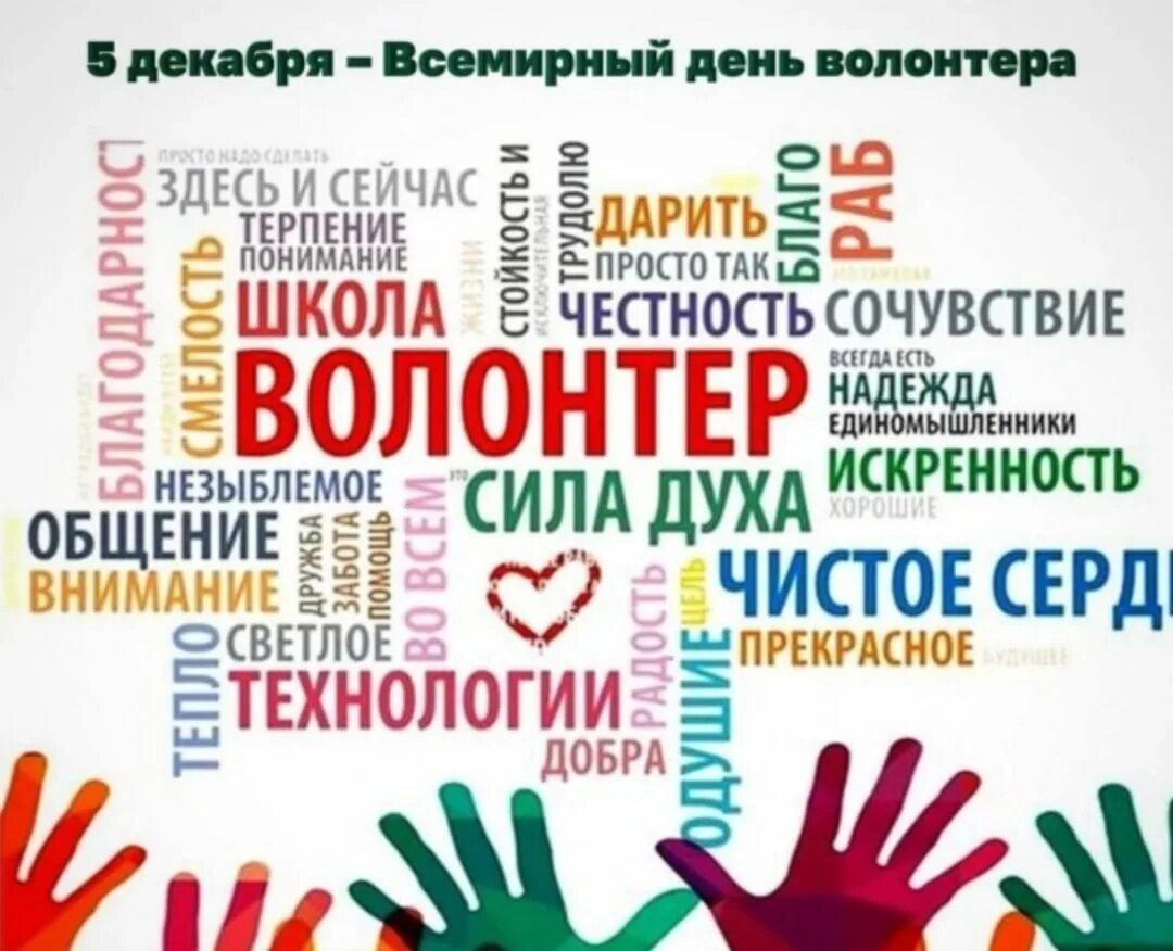 Всемирный день волонтера. Международный день добровольцев. Волонтеры России. Разговоры о важном волонтеры России.