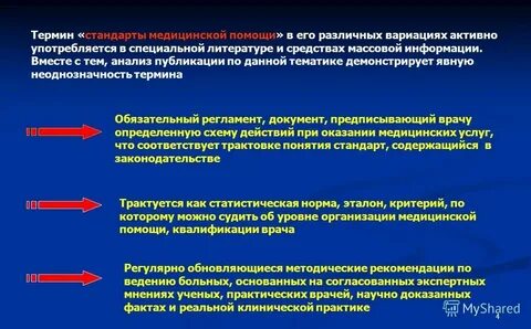 Стандарты медицинской информации