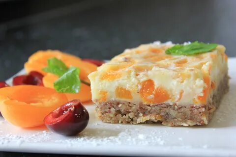 Запеканка с абрикосами