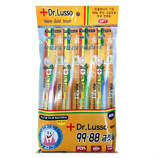 "[Dr.lusso] зубная щетка Dr.lusso Nano Brush   золото". Nano Gold Toothbrush. Нано Голд. [Dr. NANOTO] зубная щетка наночастицы золота Dr.NANOTO Nano Gold.