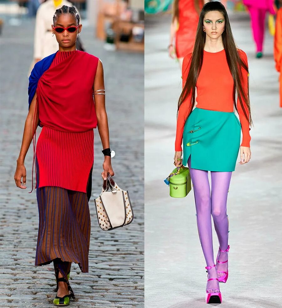 Колор одежда. Бенеттон 2019 коллекция. Колор блокинг 2022. Мода колор блокинг. Колор одежда.