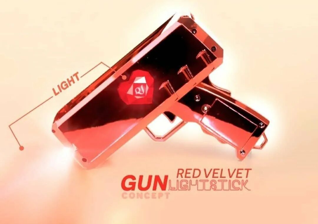 Лайтстик Red Velvet. Red Gun. Лайтстик Cherry Bullet. Лайтстик основа.