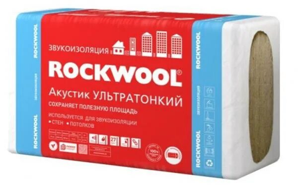 Звукоизоляция rockwool