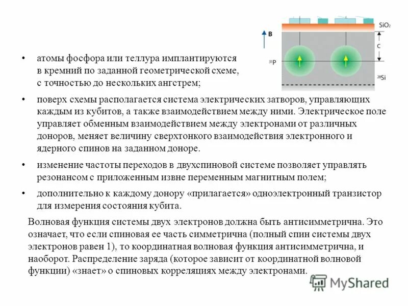 Отличительной особенностью кубита является. Волновая функция кубита.