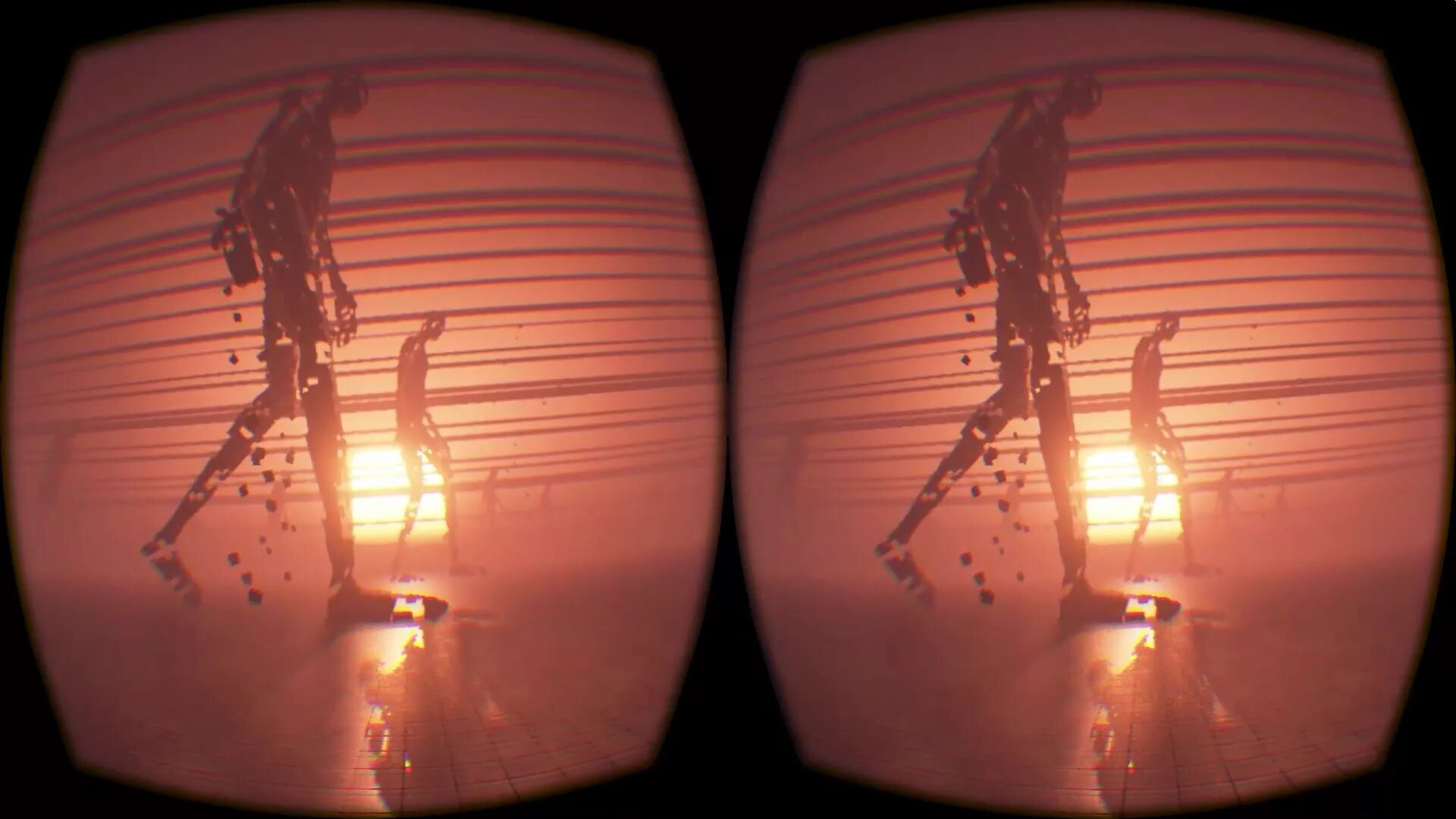 Окулус ДК 1. Виртуальная реальность на выезд. 3д картинка для очков виртуальной реальности видео страшилок. The missing road
