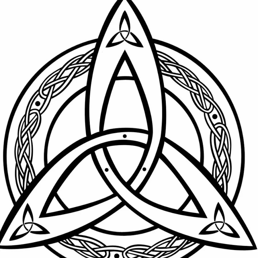 Уникальные символы. Кельтский Триглав. Трикветр сатанизм. Символ Троицы. Магические знаки.