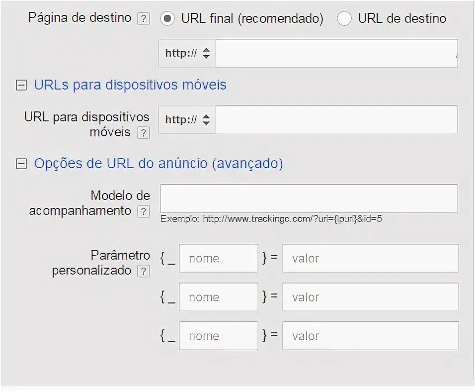Url x. Final url в объявление google.