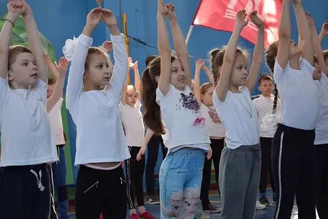 Спортивный день в школе