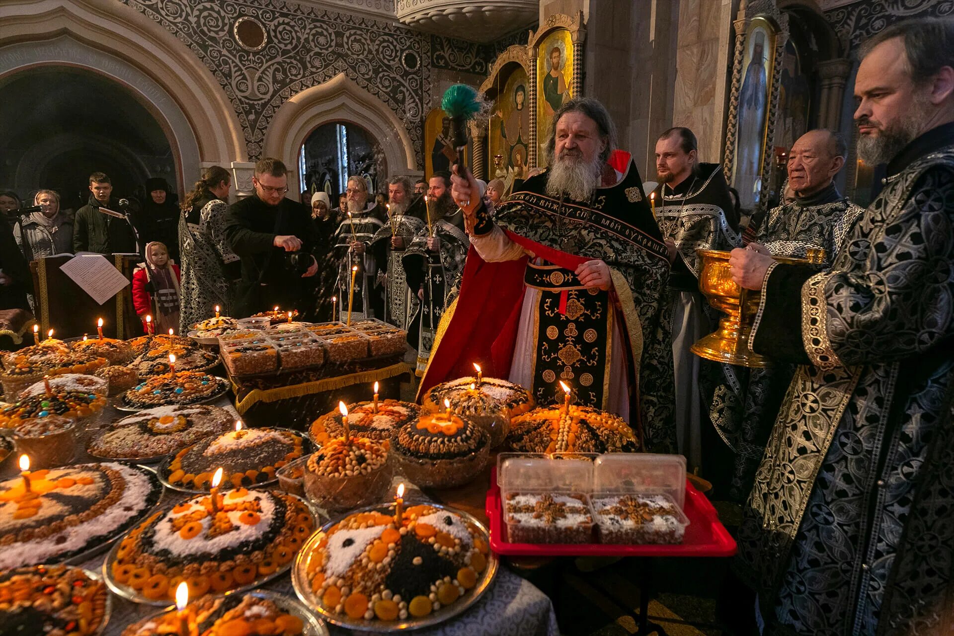 Освещение колива. Коливо на Феодора Тирона. Чин освящения колива Феодора Тирона. Феодор Тирон суббота первой седмицы Великого поста.