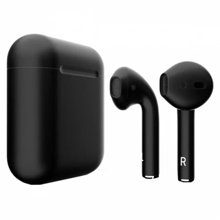 Airpods pro bluetooth. Наушники i12 TWS черные. Наушники TWS Apple AIRPODS 2. Беспроводные наушники TWS i12 Black. Беспроводные наушники INPODS 12.